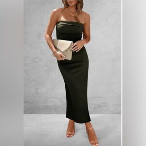 Summer Bodycon Maxi Tube Dress